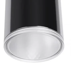 Suspension Ipsoot LED intégrée 600lm 9W IP44 Ø12cm blanc neutre GoodHome argent