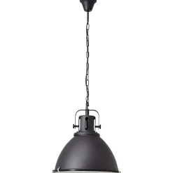 Suspension Jesper E27 Ø47cm IP20 métal noir Brillant
