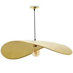 Suspension Jodhpur laiton doré E27 40W IP20 Ø80cm x H.126cm Seynave