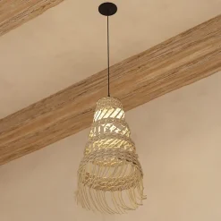 Suspension Lahys D28cm beige - Atmosphera