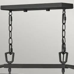 Suspension linéaire extérieure Alford Place 6 lumières