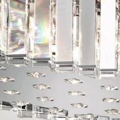 Suspension îlot Crystal Skye 12 lumières