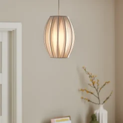 Suspension Lufira GoodHome E27 blanc
