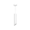 Suspension Luminaire - SILUMEN - Biseautée - GU10 - 30cm - Blanc - Design moderne