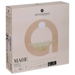 Suspension Mahé bambou D56cm - Atmosphera