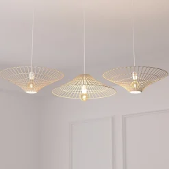 Suspension Mahé bambou D56cm - Atmosphera