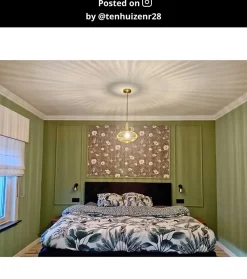 Suspension MALOTO en verre avec 1xE27 - Ambre - Lucide