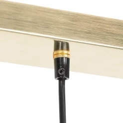 Suspension moderne en laiton 5 lumières - Jeana