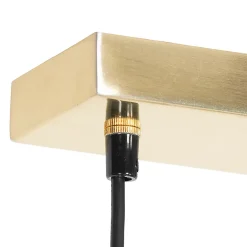 Suspension moderne en laiton 5 lumières - Jeana