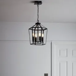 Suspension Nantan GoodHome E14 noir mat