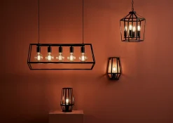 Suspension Nantan GoodHome E14 noir mat