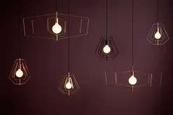 Suspension Nedoki 90cm E27 IP20 cuivre