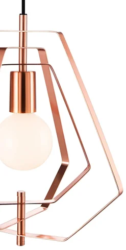 Suspension Nedoki 35cm E27 IP20 cuivre