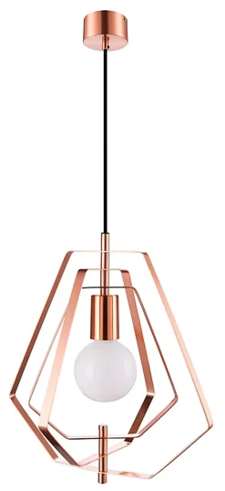 Suspension Nedoki 35cm E27 IP20 cuivre