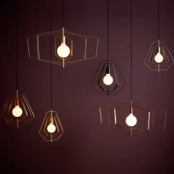 Suspension Nedoki GoodHome E27 or L.130 x H.178 x ⌀90cm