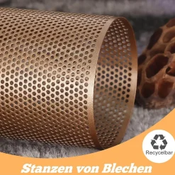 Suspension Nettlife Vintage 1 Ampoule : Suspension en Verre Doré avec Prise et Interrupteur Lampe Suspension E14 4,5 m Câble Métal