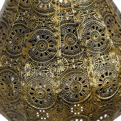 Suspension orientale dorée - Billa Dia