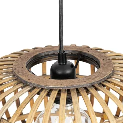Suspension orientale en bambou 32 cm - Amira