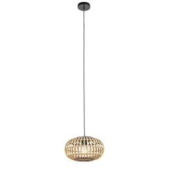 Suspension orientale en bambou 32 cm - Amira
