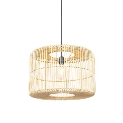 Suspension orientale en rotin 45 cm - Maud