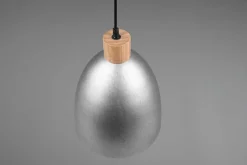 Suspension ovale métal mat Jagger