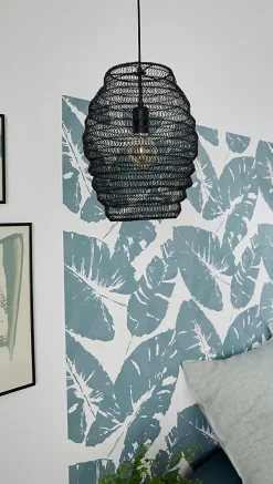 Suspension Pepalu GoodHome noir IP20 E27