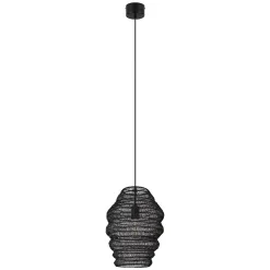 Suspension Pepalu GoodHome noir IP20 E27