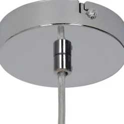 Suspension Phaidros GoodHome E27 argent brillant