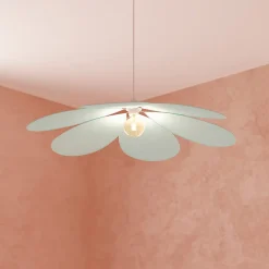 Suspension pétales Naya vert D72cm - Atmosphera