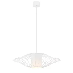 Suspension Quaoar E27/60W IP20 Ø 60 cm blanc