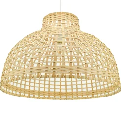 Suspension ronde Pitaya en bambou ⌀55 x H.137 cm E27 IP20 40W Seynave