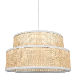 Suspension rotin Yuca beige D35