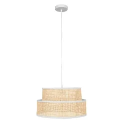 Suspension rotin Yuca beige D35