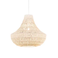 Suspension rétro blanche 50 cm - Lina Cono 50