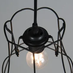 Suspension rétro noire 20 cm - Granny Frame