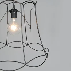 Suspension rétro noire 45 cm - Granny Frame