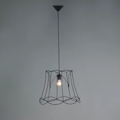 Suspension rétro noire 45 cm - Granny Frame