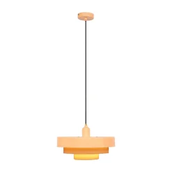 Suspension RUNA en métal avec 1xE27 - Rose - Lucide