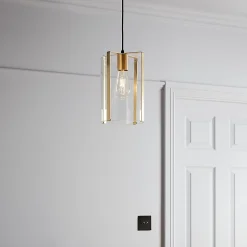 Suspension Saiphi GoodHome E27 or brillant