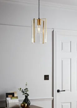 Suspension Saiphi GoodHome E27 or brillant