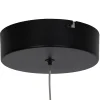 Suspension Samana LED intégrée 800lm 13W ⌀29xL.14xH.110cm noir Goodhome