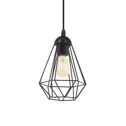 Suspension Smertrio GoodHome E27 noir mat 60W