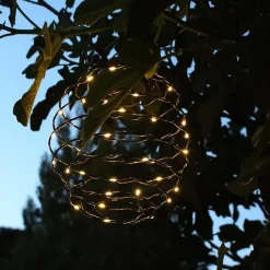 Suspension solaire spirale ORION H37cm