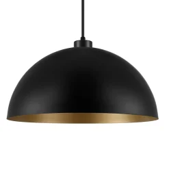 Suspension Songor E27 IP20 noir 50cm