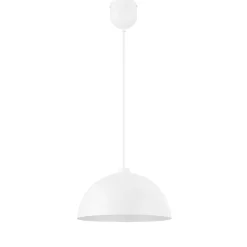 Suspension Songor GoodHome blanc 38cm IP20 E27