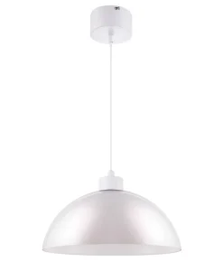 Suspension Songor GoodHome blanc IP20 E27