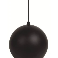 Suspension sphérique LED 20W Noir