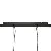 Suspension Stora - métal filaire - noir - L72 -5 cm - Atmosphera