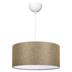 Suspension Sutton E27 70 x 38 cm beige lux.pro