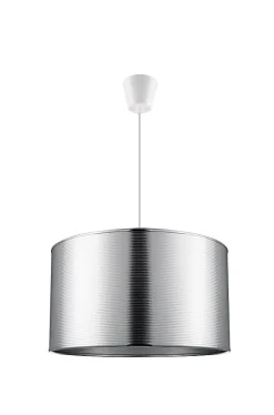 Suspension Tectit GoodHome E27 argent brillant
